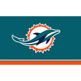 Up To 25% OFF Miami Dolphins Flags 3' x 5' For Sale