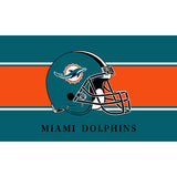 Up To 25% OFF Miami Dolphins Flags 3' x 5' For Sale