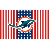 Up To 25% OFF Miami Dolphins Flags 3' x 5' For Sale