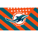 Up To 25% OFF Miami Dolphins Flags 3' x 5' For Sale