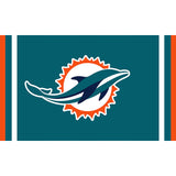 Up To 25% OFF Miami Dolphins Flags 3' x 5' For Sale