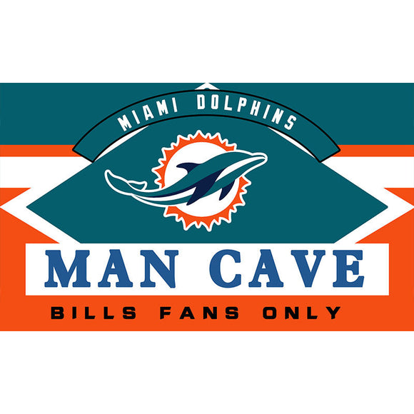Up To 25% OFF Miami Dolphins Flags 3' x 5' For Sale