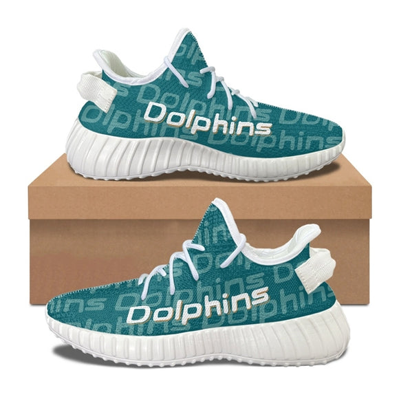 Up To 25% OFF Miami Dolphins Tennis Shoes Repeat Team Name