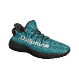 Up To 25% OFF Miami Dolphins Tennis Shoes Repeat Team Name