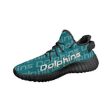 Up To 25% OFF Miami Dolphins Tennis Shoes Repeat Team Name