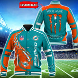 20% OFF Best Miami Dolphins Varsity Jackets Custom Name