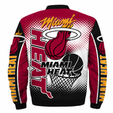 Miami Heat Bomber Jacket 3D Full Print