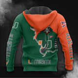 Buy Miami Hurricanes Skull Hoodies - Get 20% OFF Now