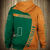 Up To 20% OFF Miami Hurricanes Zip Up Hoodie 3D