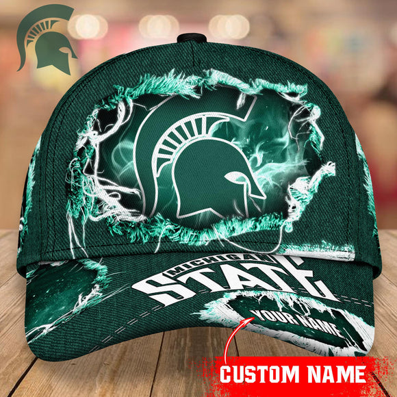 Michigan State Spartans Baseball Caps Custom Name
