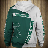 Up To 20% OFF Michigan State Spartans Zip Up Hoodie 3D