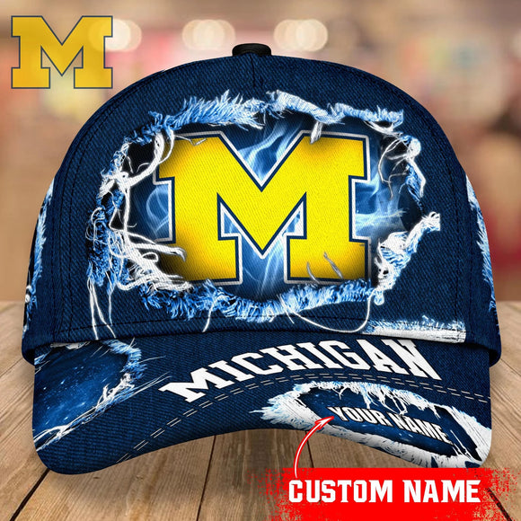 Lowest Price Michigan Wolverines Baseball Caps Custom Name