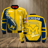 20% OFF Men's Michigan Wolverines Jacket 3D Printed Plus Size 4XL 5XL