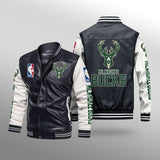 Milwaukee Bucks Leather Jacket
