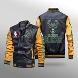 Milwaukee Bucks Leather Jacket