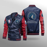 Minnesota Timberwolves Leather Jacket