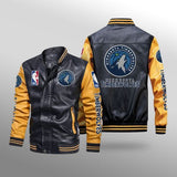 Minnesota Timberwolves Leather Jacket