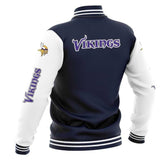 Minnesota Vikings Baseball Jacket For Men