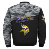 Minnesota Vikings Camo Jacket