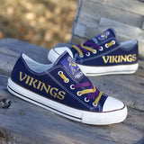Minnesota Vikings Men's Shoes Low Top Canvas Shoes