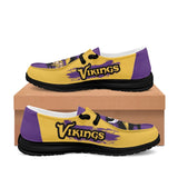20% OFF Minnesota Vikings Moccasin Slippers - Hey Dude Shoes Style