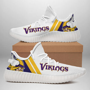 Minnesota Vikings Sneakers White PTA001