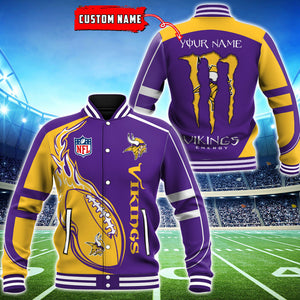 20% OFF Best Minnesota Vikings Varsity Jackets Custom Name