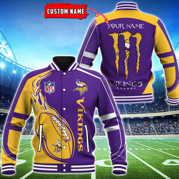 20% OFF Best Minnesota Vikings Varsity Jackets Custom Name