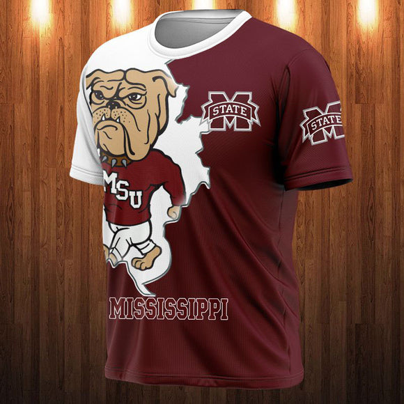 Mississippi State Bulldogs T shirts Mascot