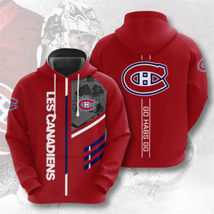 Montreal Canadianiens Hoodies Go Habs Go