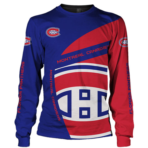Lastest Montreal Canadiens Sweatshirt 3D Long Sleeve