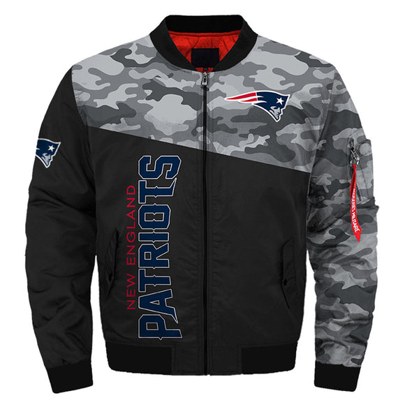 New England Patriots Camo Jacket