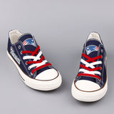 New England Patriots Custom Shoes Low Top Canvas Shoes