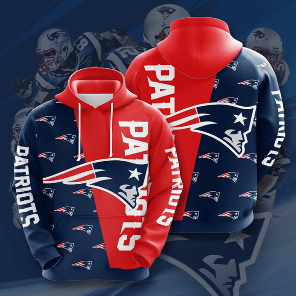 Buy Now New England Patriots Hoodies Mens Big Logo - 20% OFF