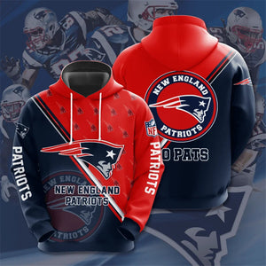 20% OFF New England Patriots Hoodie Seal Motifs - Only Today