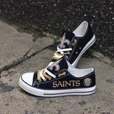 New Orleans Saints Women's Shoes Low Top Canvas Shoes