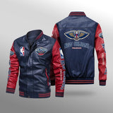 New Orleans Pelicans Leather Jacket