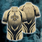 New Orleans Saints Button Down Shirt 3D Print H04FS