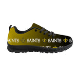 New Orleans Saints Sneakers Repeat Print Logo Low Top Shoes