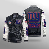 New York Giants Leather Jacket