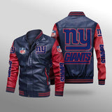 New York Giants Leather Jacket