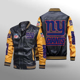 New York Giants Leather Jacket