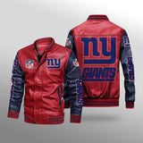 New York Giants Leather Jacket