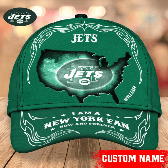 Lowest Price New York Jets Baseball Caps Custom Name