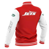 New York Jets Baseball Jacket For Men
