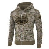 New York Jets Hoodie Camo Printed 3D Pullover Zip Up Hoodies