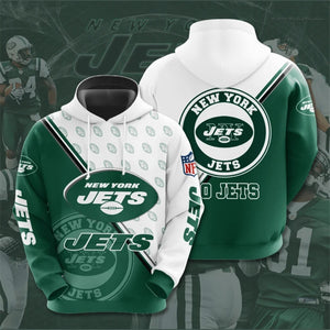 20% OFF New York Jets Hoodie Seal Motifs - Only Today