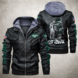 New York Jets Leather Jacket From Father To Son