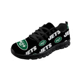 New York Jets Sneakers Repeat Print Logo Low Top Shoes