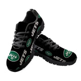 New York Jets Sneakers Repeat Print Logo Low Top Shoes